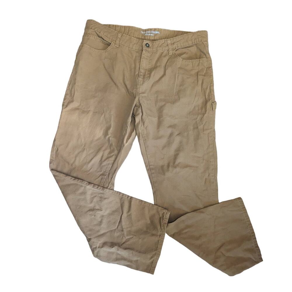 Genuine Dickies Women's High Waisted Relaxed fit Carpenter Pants Size 14